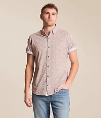 Standard Floral Print Stretch Shirt