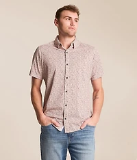 Standard Floral Print Stretch Shirt