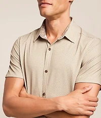 Textured Standard Performance Stretch Shirt