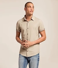 Textured Standard Performance Stretch Shirt