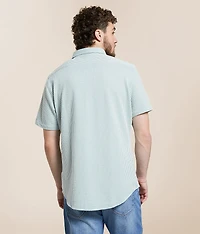 Seersucker Striped Shirt