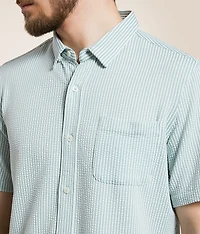 Seersucker Striped Shirt