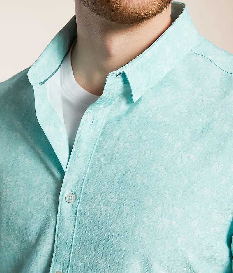 Seersucker Stretch Shirt