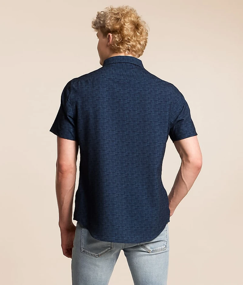 Jayden Seersucker Stretch Shirt
