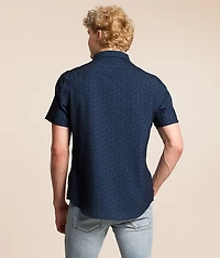 Jayden Seersucker Stretch Shirt
