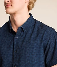 Jayden Seersucker Stretch Shirt