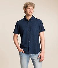 Jayden Seersucker Stretch Shirt