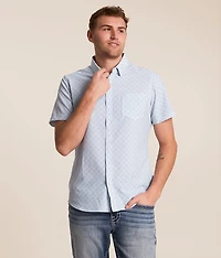 Diamond Seersucker Stretch Shirt