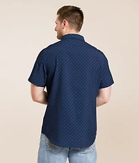 Diamond Seersucker Stretch Shirt