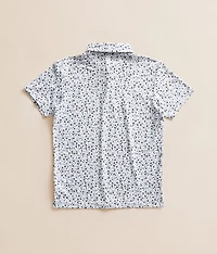 Boys - Floral Performance Polo