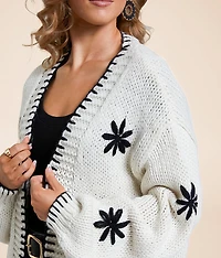 Whipstitch Cardigan Sweater