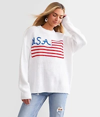 USA Flag Sweater