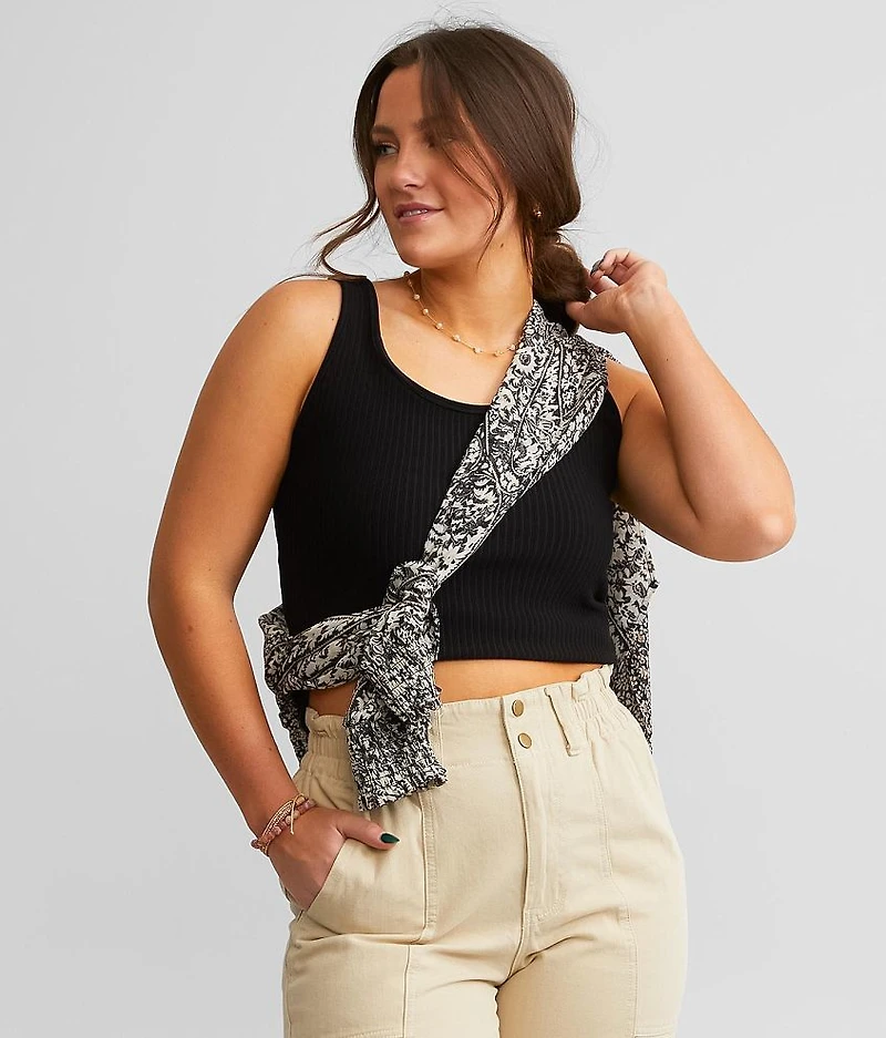 Wide Rib Tank Top