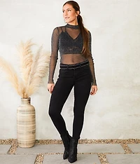 Sheer Sparkle Top
