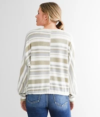 Striped Dolman Top