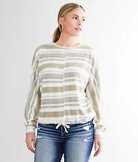 Striped Dolman Top