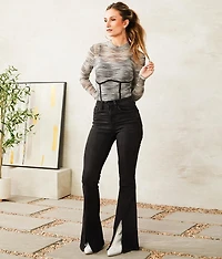 Sheer Space Dye Top