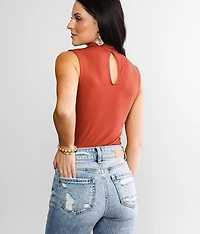 Mock Neck Bodysuit