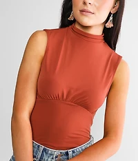 Mock Neck Bodysuit
