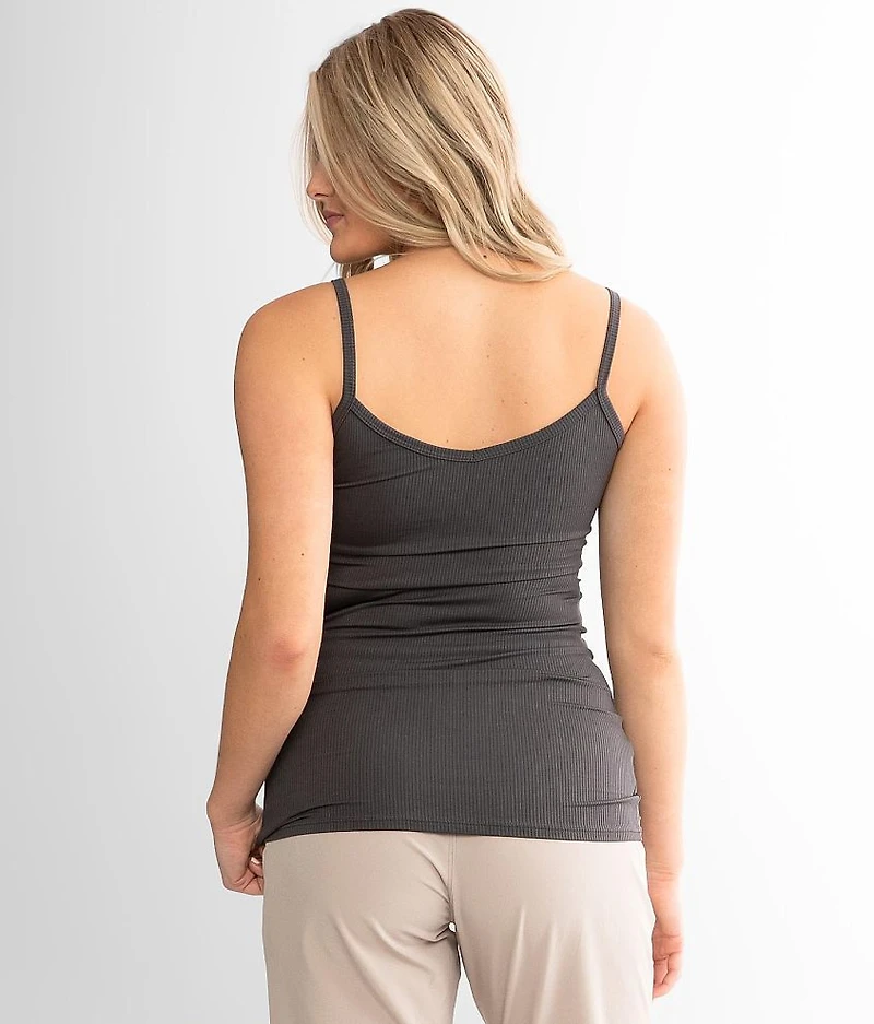 Two-Way Ribbed Tank Top