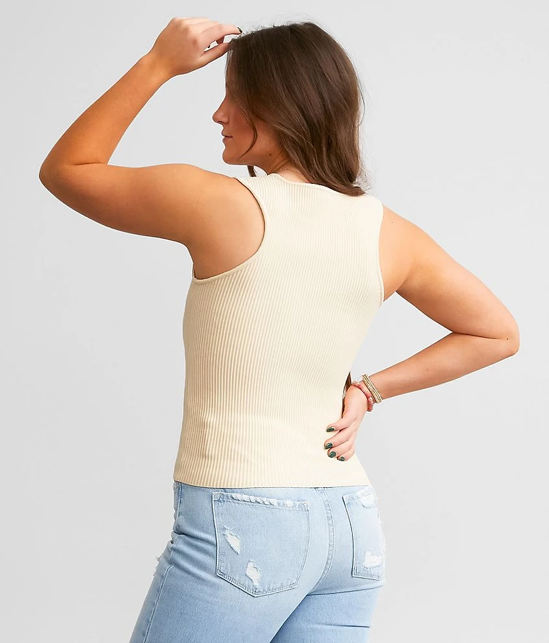 High Neck Tank Top
