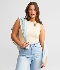 High Neck Tank Top