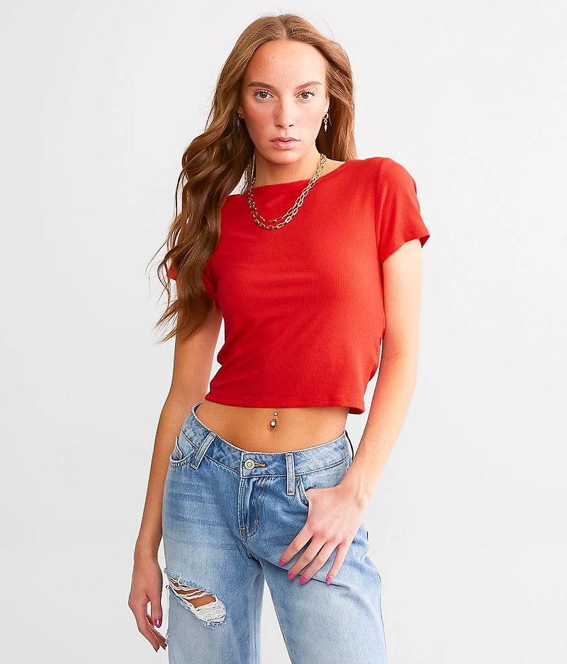 Cinch Tie Back Top