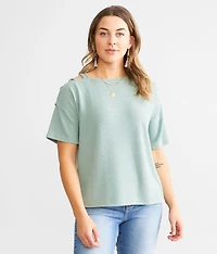 Strappy Cold Shoulder Top