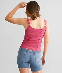 Hidden Hook & Eye Tank Top