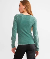 Hidden Hook & Eye Top