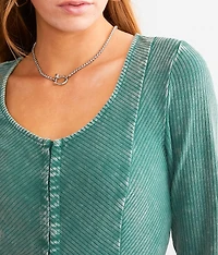 Hidden Hook & Eye Top