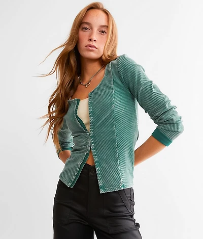 Hidden Hook & Eye Top