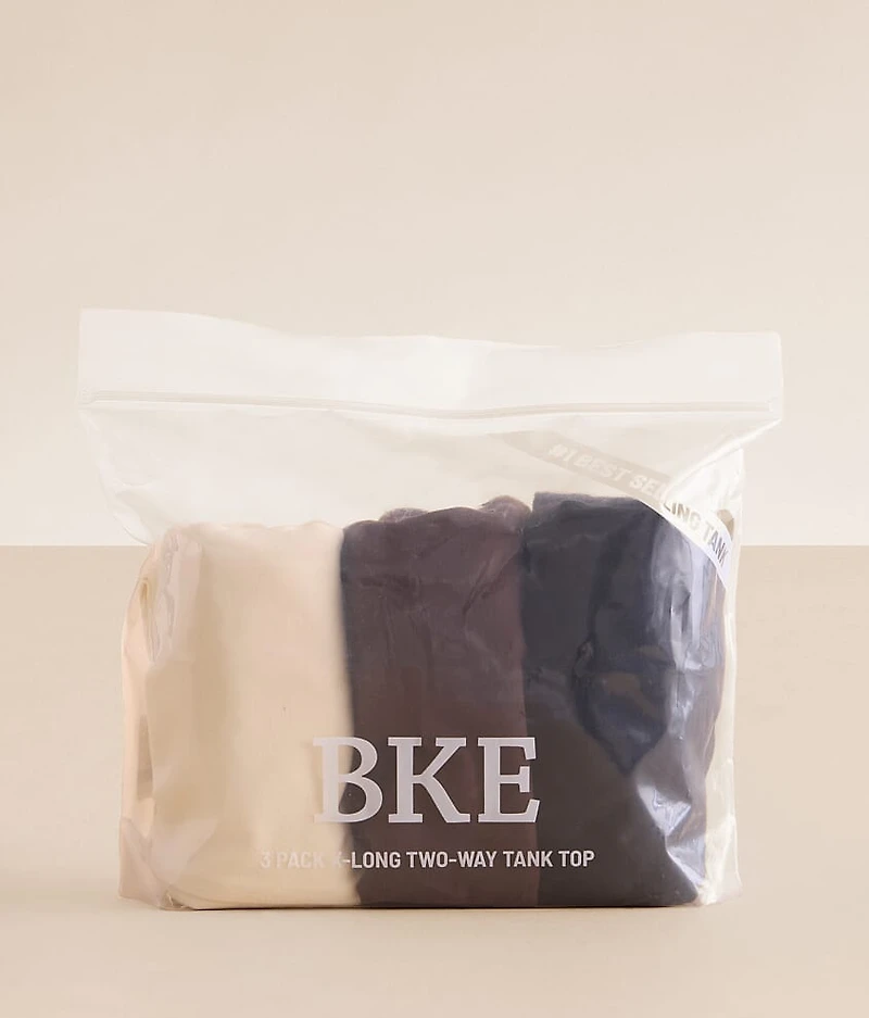 core 3 Pack Two Way Basic Tank Top Set