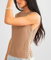 Waffle Knit Tank Top