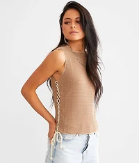 Waffle Knit Tank Top