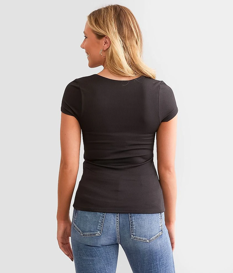 Shaping & Smoothing Ribbed Top