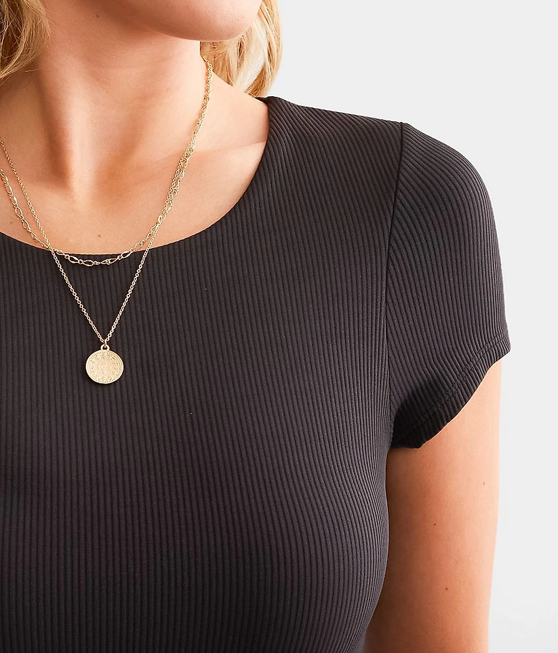 Shaping & Smoothing Ribbed Top