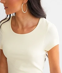 Shaping & Smoothing Ribbed Top