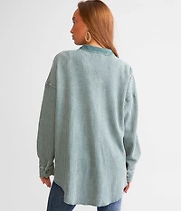 Waffle Knit Thermal Shirt