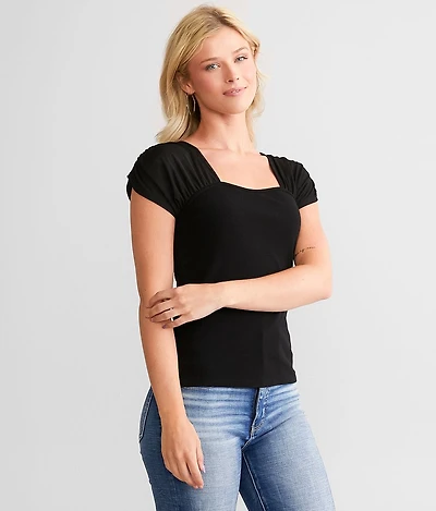 Pieced Mesh Top