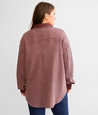 Oversized Thermal Shirt