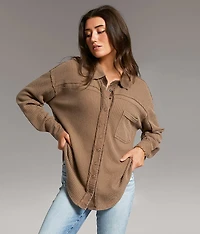 Pieced Thermal Shirt