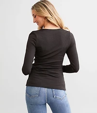 Shaping & Smoothing Ribbed Top