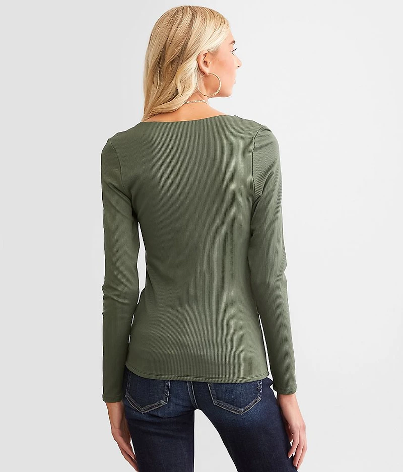 Shaping & Smoothing Ribbed Top