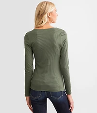 Shaping & Smoothing Ribbed Top