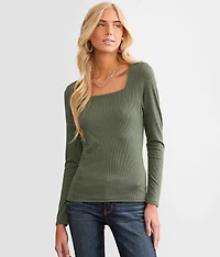 Shaping & Smoothing Ribbed Top