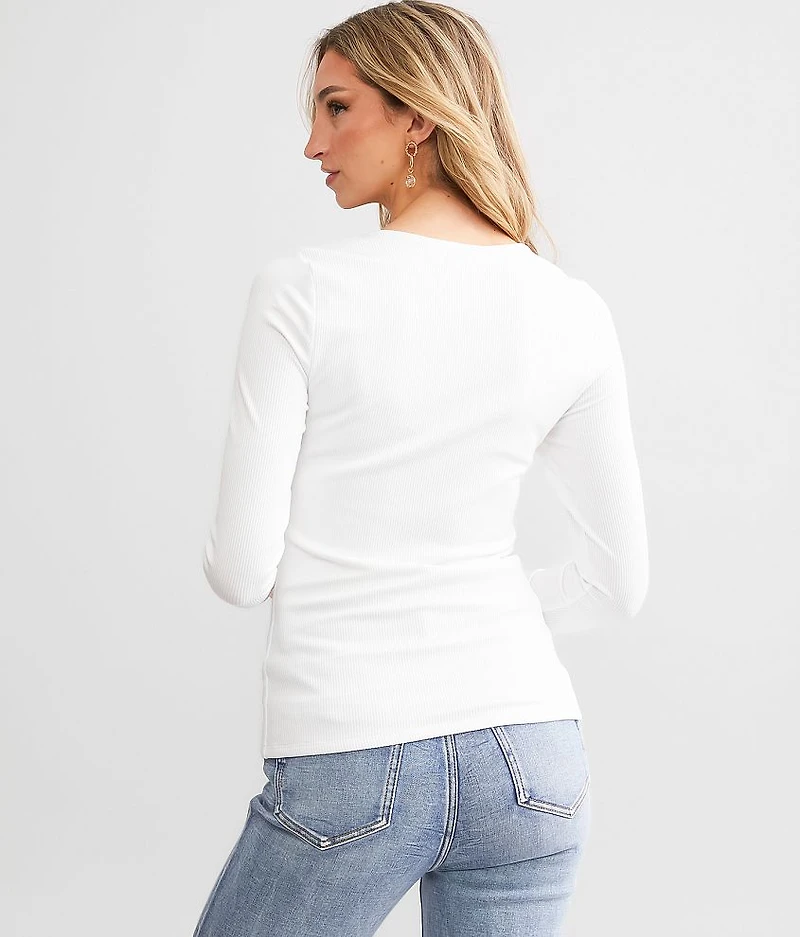 Shaping & Smoothing Ribbed Top