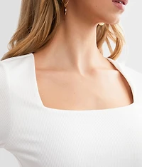 Shaping & Smoothing Ribbed Top