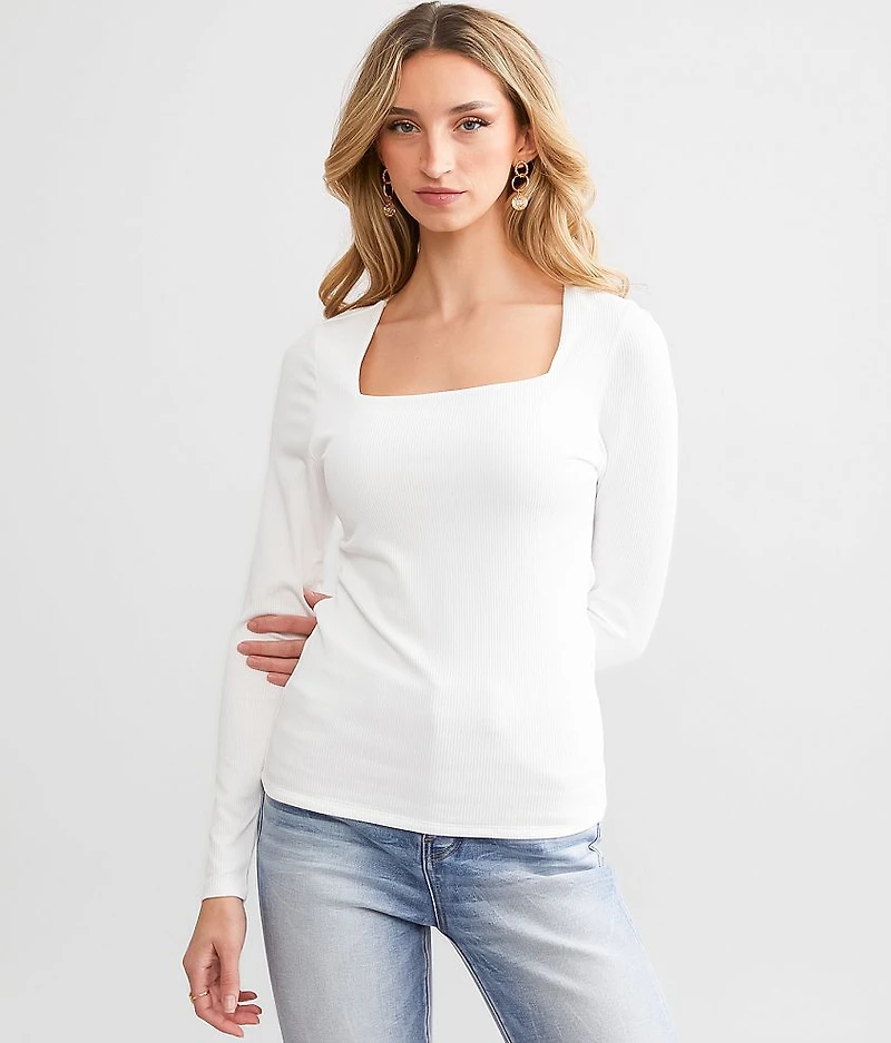 Shaping & Smoothing Ribbed Top