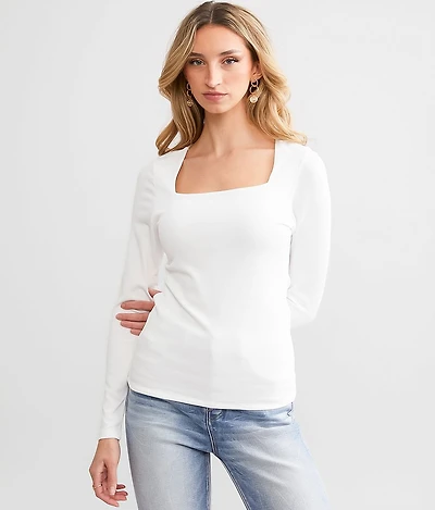 Shaping & Smoothing Ribbed Top